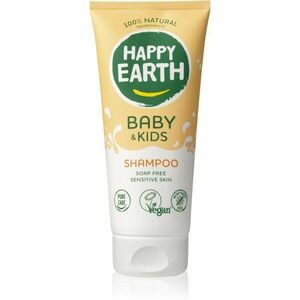 Happy Earth 100% Natural Natural Shampoo for Baby & Kids extra finom sampon 200 ml kép