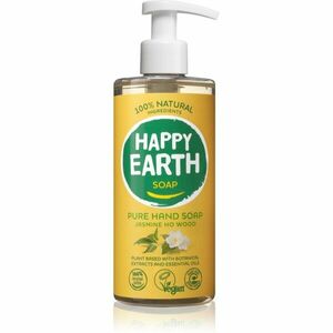 Happy Earth 100% Natural Hand Soap Jasmine Ho Wood folyékony szappan 300 ml kép