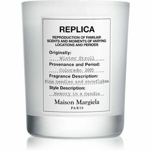 Maison Margiela REPLICA Winter Stroll illatgyertya limitált kiadás 165 g kép