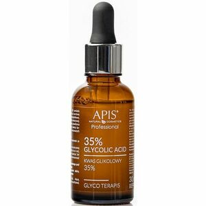 Apis Natural Cosmetics TerApis 35% Glycolic Acid feszesítő hámlasztó szérum az arcbőr regenerálására és megújítására 30 ml kép