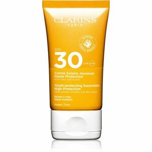 Clarins Youth-Protecting Sunscreen High Protection napozókrém arcra SPF 30 50 ml kép