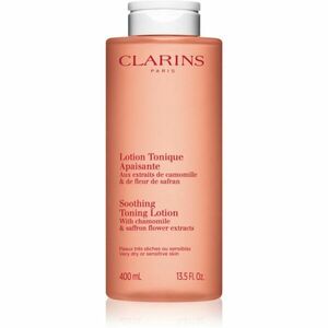 Clarins Cleansing Soothing Toning Lotion tisztító és nyugtató toner az érzékeny száraz bőrre 400 ml kép
