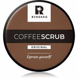 ByRokko Coffee Scrub Coffee Scrub testpeeling cukorral 210 ml kép