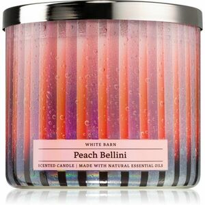 Bath & Body Works Peach Bellini illatgyertya 411 g kép