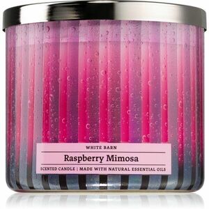 Bath & Body Works Raspberry Mimosa illatgyertya 411 g kép