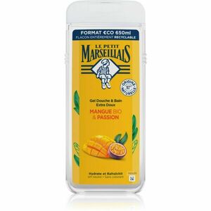 Le Petit Marseillais Bio Mango & Passion Fruit gyengéd tusfürdő gél 650 ml kép