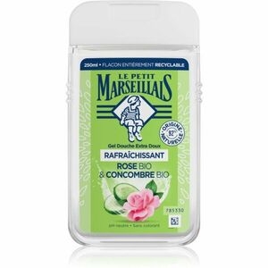 Le Petit Marseillais Bio Rose & Bio Cucumber gyengéd tusfürdő gél 250 ml kép