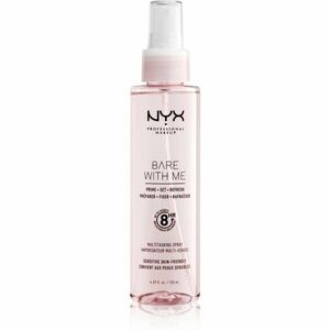 NYX Professional Makeup Bare With Me Prime-Set-Refresh Multitasking Spray könnyű multifunkciós spray 130 ml kép