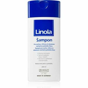 Linola Shampoo Sampon érzékeny és rritált fejbőrre 200 ml kép