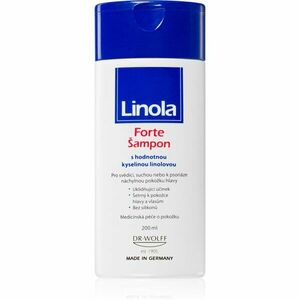 Linola Forte Shampoo nyugtató sampon száraz hajra és érzékeny fejbőrre 200 ml kép