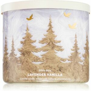 Bath & Body Works Lavender Vanilla illatgyertya II. 411 g kép