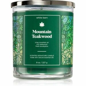 Bath & Body Works Mountain Teakwood illatgyertya 227 g kép