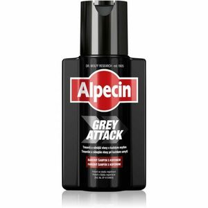Alpecin Grey Attack sampon koffein kivonattal az őszülő haj ellen uraknak 200 ml kép