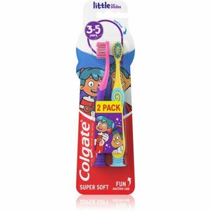 Colgate Little Kids Smiles 3-5 Duopack fogkefék gyermekeknek 2 db kép