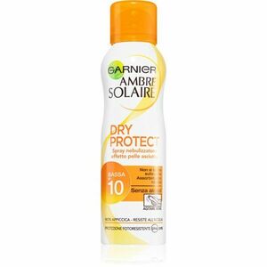Garnier Ambre Solaire Dry Protect láthatatlan napozó spray SPF 10 200 ml kép