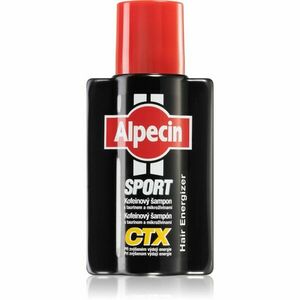 Alpecin Sport CTX koffeines sampon hajhullás ellen megnövekedett energiafelhasználás esetén 75 ml kép