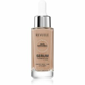 Revuele Serum Foundation [+HA] hidratáló alapozó egységesíti a bőrszín tónusait árnyalat Light-Medium 30 ml kép