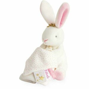 Doudou Gift Set Bunny Rabbit plüss játék gyermekeknek születéstől kezdődően White Rabbit 1 db kép