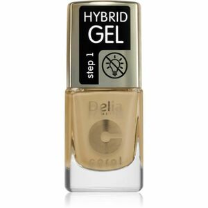 Delia Cosmetics Coral Hybrid Gel géles körömlakk UV/LED lámpa használata nélkül árnyalat 123 11 ml kép
