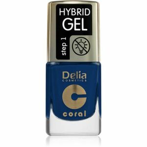 Delia Cosmetics Coral Hybrid Gel géles körömlakk UV/LED lámpa használata nélkül árnyalat 127 11 ml kép