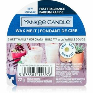 Yankee Candle Sweet Vanilla Horchata illatos viasz aromalámpába 22 g kép