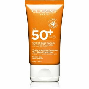 Clarins Sun Care Youth-Protecting Sunscreen napozókrém arcra SPF 50+ 50 ml kép