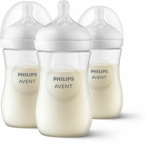Philips Avent Natural Response Baby Bottle cumisüveg 1 m+ 3x260 ml kép