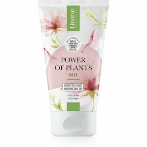 Lirene Power of Plants Rose nyugtató tisztító gél rózsaolajjal 150 ml kép
