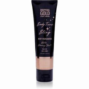 Dripping Gold Luxury Tanning Body Tune Bling krémes élénkítő készítmény testre és arcra 100 ml kép