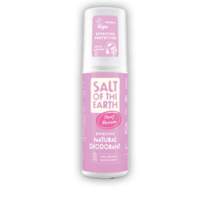 Természetes kristály dezodor spray - bazsarózsa virág - Salt of the Earth - 100 ml kép