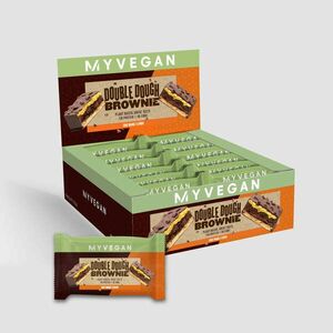Vegan Double Dough Brownie - Csokoládé darabos kép