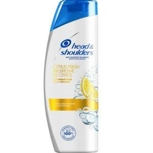 Korpásodás Elleni Sampon Citrus Kivonattal Zsíros Hajra - Head&Shoulders Anti-Dandruff Shampoo Citrus Fresh for Greasy Hair, 200 ml kép
