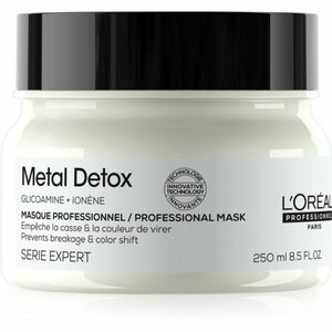 L’Oréal Professionnel Serie Expert Metal Detox mélyen tápláló maszk a festett és károsult hajra 250 ml kép