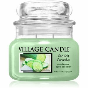 Village Candle Sea Salt Cucumber illatgyertya 262 g kép