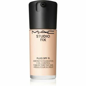 MAC Cosmetics Studio Fix Fluid SPF 15 24HR Matte Foundation + Oil Control mattító alapozó SPF 15 árnyalat NW5 30 ml kép