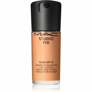 MAC Cosmetics Studio Fix Fluid SPF 15 24HR Matte Foundation + Oil Control mattító alapozó SPF 15 árnyalat C5 30 ml kép