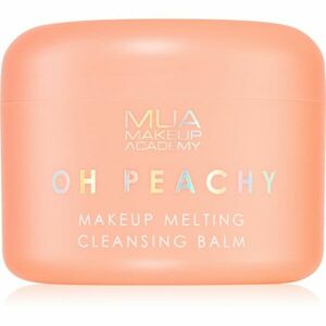 MUA Makeup Academy Oh Peachy sminklemosó balzsam olajjal barack illatú 70 g kép