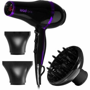 Wad Bris Hair Dryer hajszárító Black/Purple 1 db kép