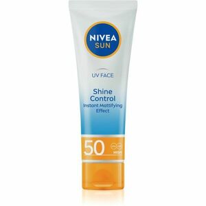 Nivea SUN UV FACE gyengéd mattító arckrém napozáshoz SPF 50 50 ml kép