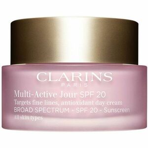 Clarins Multi-Active Antioxidant Day Cream antioxidáns nappali krém minden bőrtípusra SPF 20 50 ml kép