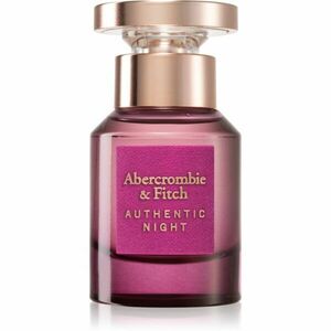 Abercrombie & Fitch Authentic Night Women Eau de Parfum hölgyeknek 30 ml kép