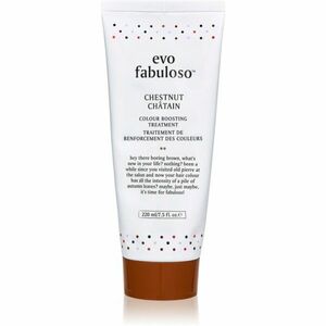 EVO Fabuloso Colour Boosting Treatment haj maszk a hajszín élénkítéséért árnyalat Chestnut 220 ml kép