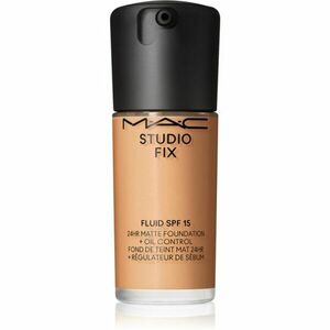 MAC Cosmetics Studio Fix Fluid SPF 15 24HR Matte Foundation + Oil Control mattító alapozó SPF 15 árnyalat NC37 30 ml kép