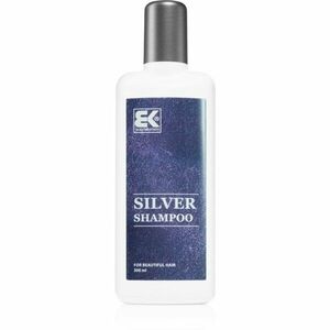 Brazil Keratin Silver Shampoo neutralizáló ezüst sampon szőke és ősz hajra 300 ml kép