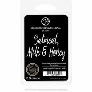 Milkhouse Candle Co. Creamery Oatmeal, Milk & Honey illatos viasz aromalámpába 155 g kép