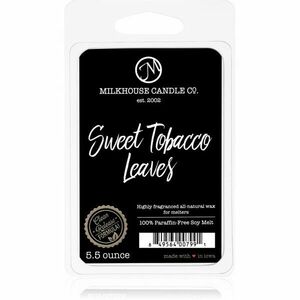 Milkhouse Candle Co. Creamery Sweet Tobacco Leaves illatos viasz aromalámpába 155 g kép