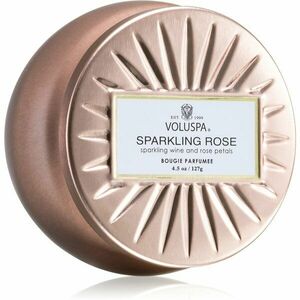 VOLUSPA Vermeil Sparkling Rose illatgyertya alumínium dobozban 113 g kép