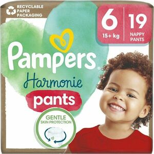 Pampers Harmonie Pants Size 6 nadrágpelenkák 15+ kg 19 db kép