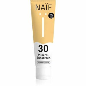 Naif Sun Mineral Sunscreen SPF 30 védőkrém napozásra SPF 30 100 ml kép