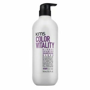 KMS Color Vitality Blonde Shampoo sampon a sárga tónusok semlegesítésére 750 ml kép